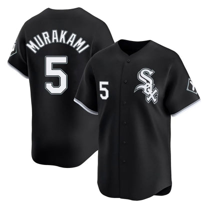 Chicago White Sox #5 Munetaka Murakami Player Black MIKSHPS Limited Home Stitched Jerseys