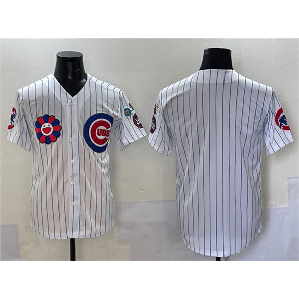 Chicago Cubs Blank White MIKSHPS 2025 Tokyo Series Limited Stitched Jersey