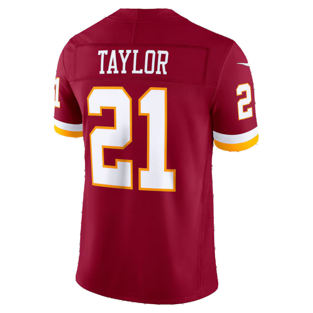 W.Commanders #21 Sean Taylor Burgundy MIKSHPS Team Vapor F.U.S.E. Stitched Retired Limited Jersey