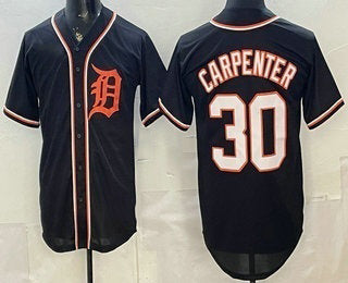 Detroit Tigers #30 Kerry Carpenter 2026 Black MIKSHPS Fashion Cool Base Jersey