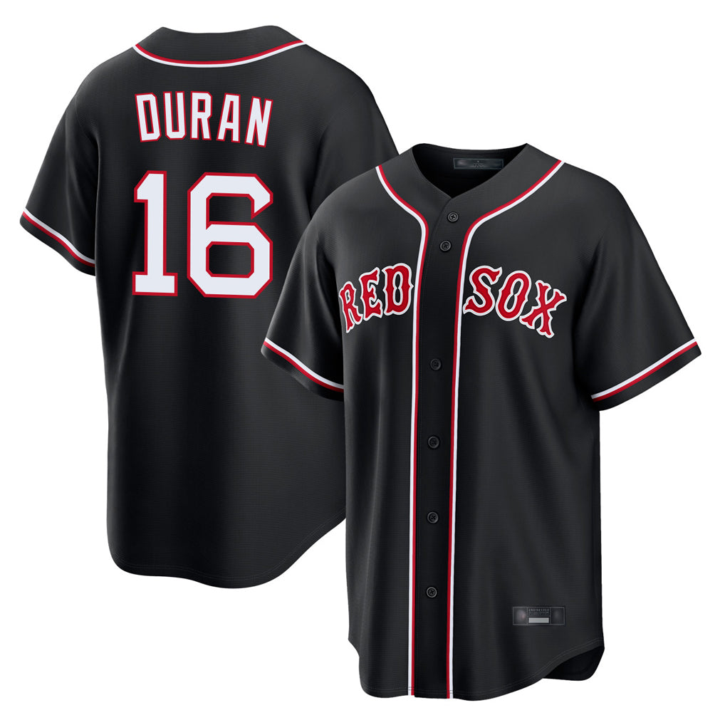 Boston Red Sox #16 Jarren Duran Player Black MIKSHPS Out Home Game Stitched Jerseys