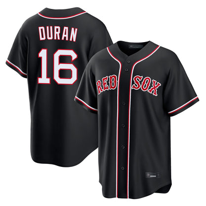 Boston Red Sox #16 Jarren Duran Player Black MIKSHPS Out Home Game Stitched Jerseys