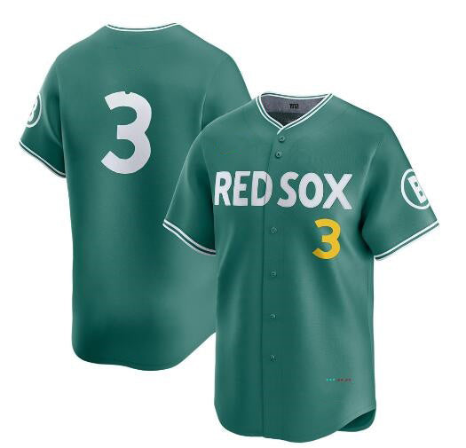 Boston Red Sox #3 Ceddanne Rafaela Green MIKSHPS 2025 City Connect Limited Stitched Jersey