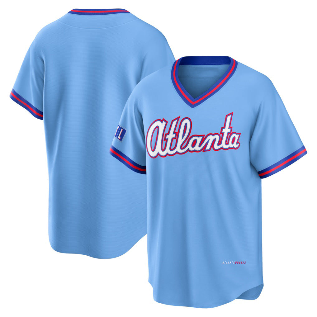Atlanta Braves Powder Blue MIKSHPS 2026 City Connect Stadium Jersey