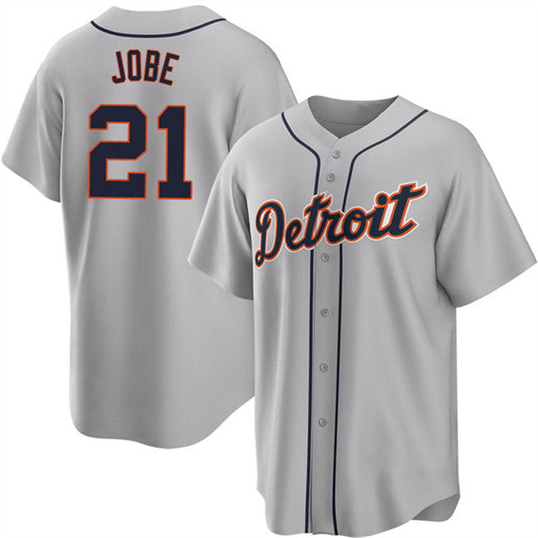 Detroit Tigers #21 Jackson Jobe Gray MIKSHPS Cool Base Stitched Jersey