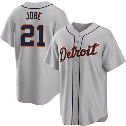 Detroit Tigers #21 Jackson Jobe Gray MIKSHPS Cool Base Stitched Jersey