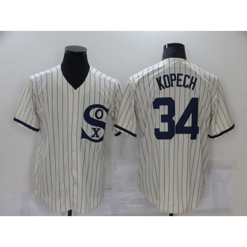 Chicago White Sox #34 Michael Kopech 2021 Cream MIKSHPS Field of Dreams Name Cool Base Stitched Jersey
