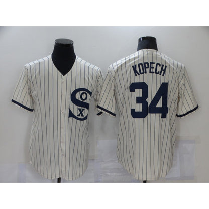 Chicago White Sox #34 Michael Kopech 2021 Cream MIKSHPS Field of Dreams Name Cool Base Stitched Jersey