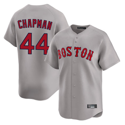 Boston Red Sox #44 Aroldis Chapman Player Gray MIKSHPS Road Limited Home Game Stitched Jerseys1