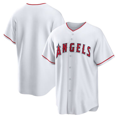 Los Angeles Angels White MIKSHPS Home Replica Team Jersey