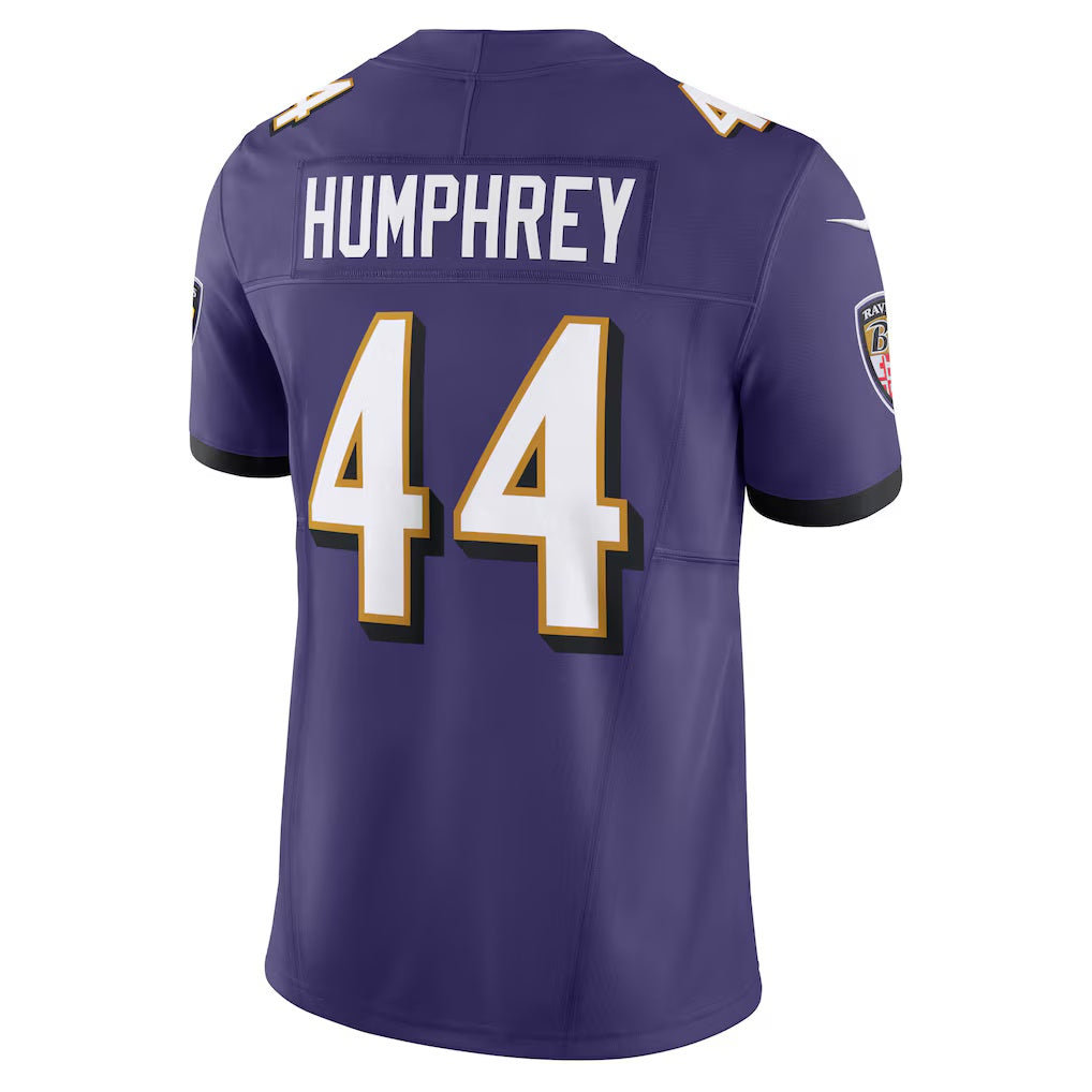 B.Ravens #44 Marlon Humphrey Purple MIKSHPS Vapor F.U.S.E. Limited Jersey