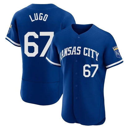 Kansas City Royals #67 Seth Lugo Player Royal MIKSHPS Limited Elite Home Stitched Jerseys