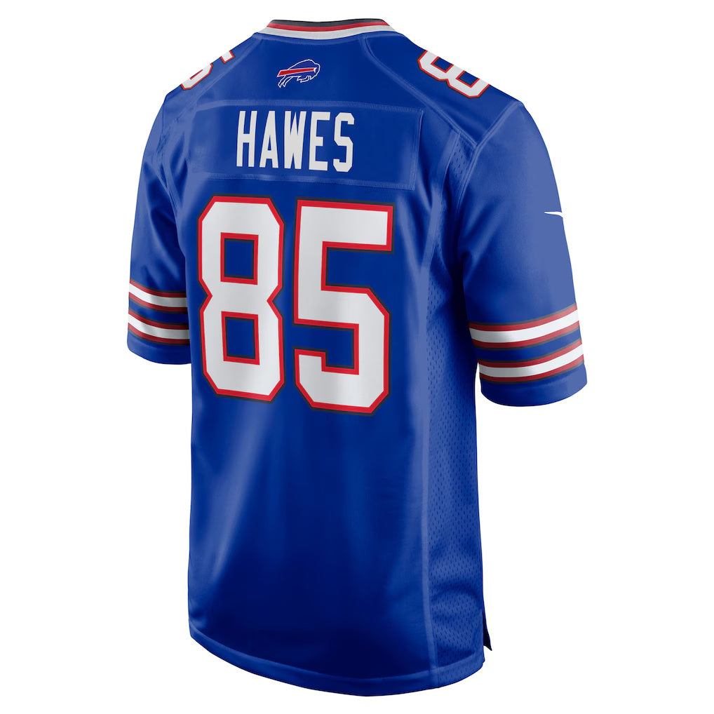 B.Bills #85 Jackson Hawes Royal MIKSHPS Team Game Jersey