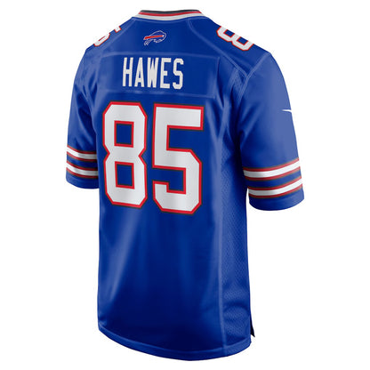 B.Bills #85 Jackson Hawes Royal MIKSHPS Team Game Jersey