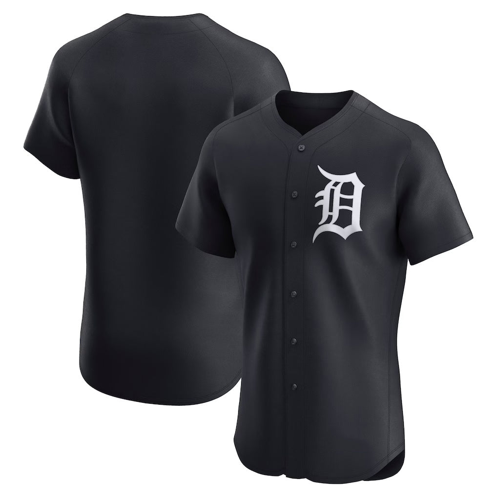 Detroit Tigers Navy MIKSHPS Alternate 2 Elite Jersey