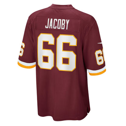 W.Football Team #66 Joe Jacoby Retired Player Jersey - Burgundy MIKSHPS