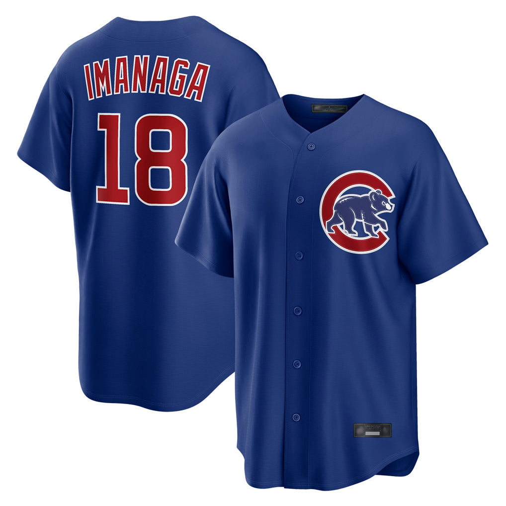 Chicago Cubs #18 Shota Imanaga Player Royal MIKSHPS Home Game Stitched Jerseys