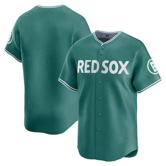 Boston Red Sox Blank Green MIKSHPS 2025 City Connect Limited Stitched Jersey