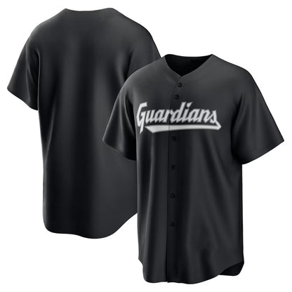 Cleveland Guardians Black MIKSHPS Replica Jersey
