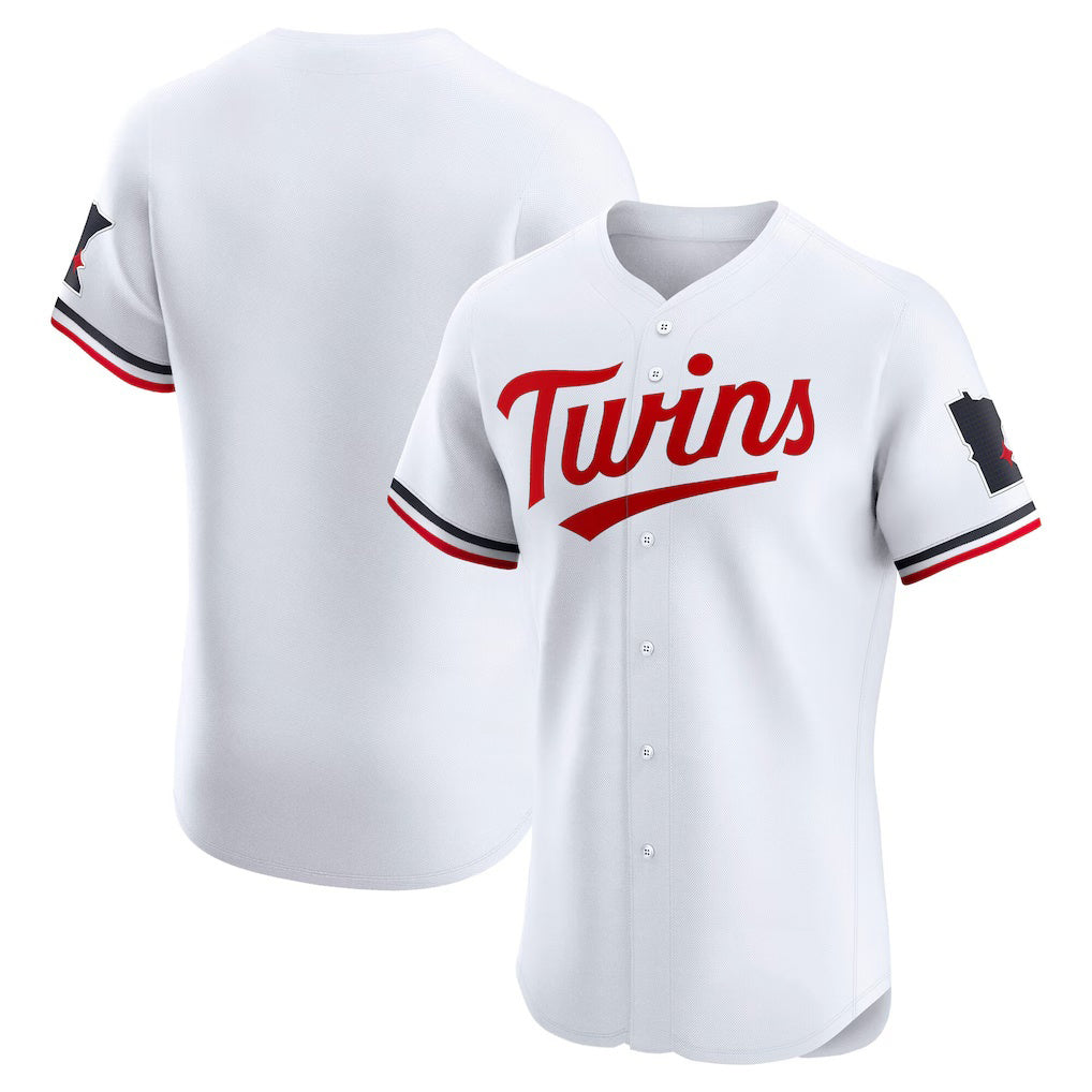 Minnesota Twins White MIKSHPS Home Elite Jersey