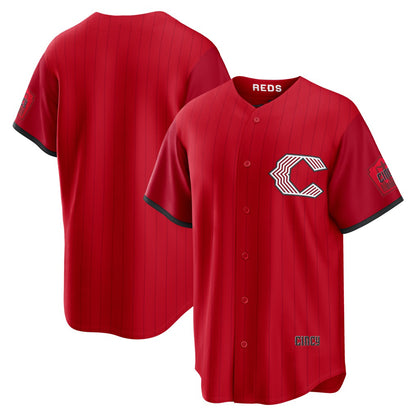 Cincinnati Reds Red MIKSHPS 2026 City Connect Stadium Jersey