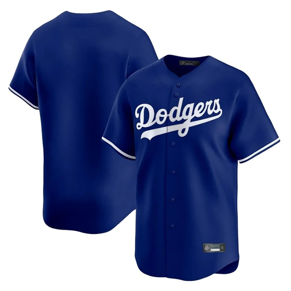 Los Angeles Dodgers Blank Player Royal MIKSHPS Limited Home Stitched Jerseys