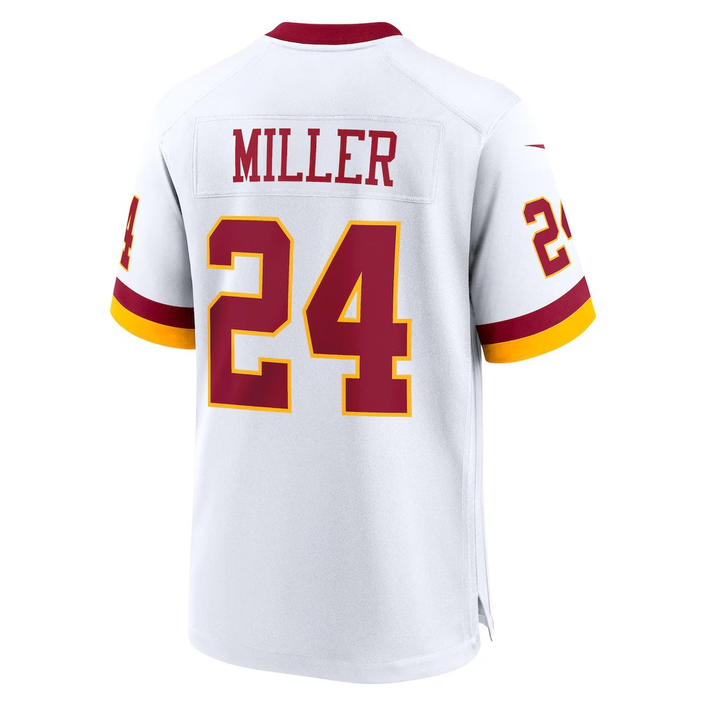 W.Commanders #24 Von Miller White MIKSHPS Game Jersey