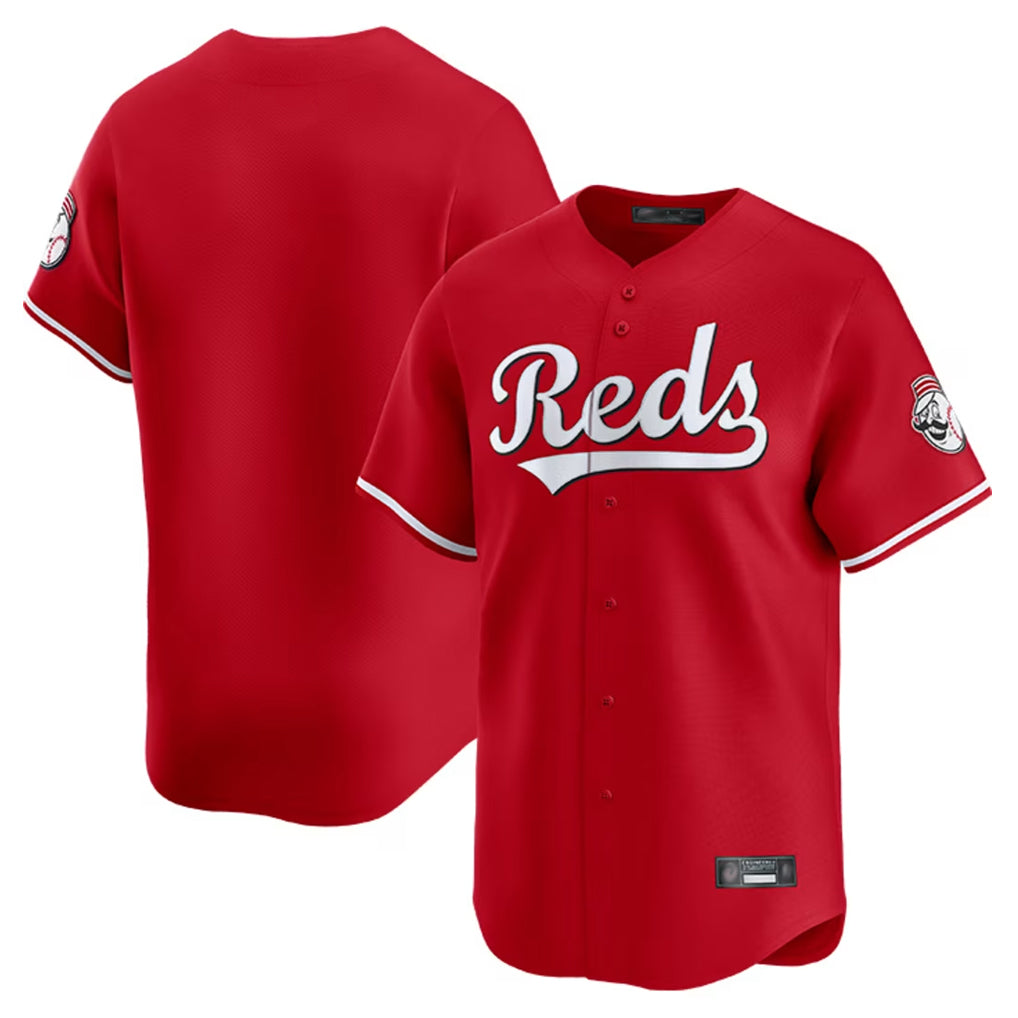Cincinnati Reds Blank Player Red MIKSHPS Home Limited Stitched Jerseys