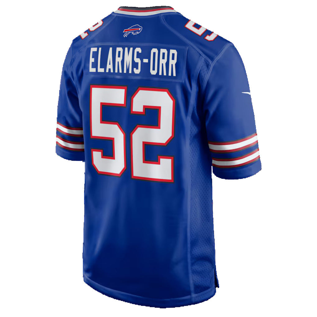 B.Bills #52 Kaleb Elarms-Orr Royal MIKSHPS Team Game Jersey