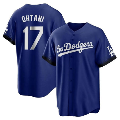 Los Angeles Dodgers #17 Shohei Ohtani Player Royal MIKSHPS City Connect Home Game Stitched Jerseys