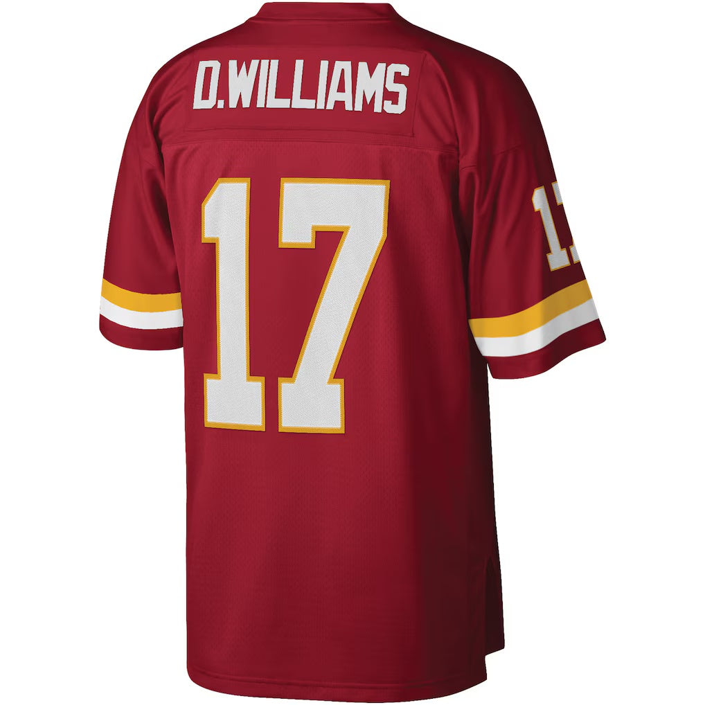 W.Football Team #17 Doug Williams Mitchell & Ness Burgundy MIKSHPS Legacy Replica Jersey