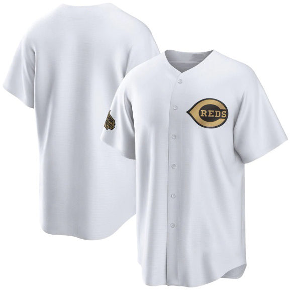 Cincinnati Reds Blank White MIKSHPS 2022 All-Star Cool Base Stitched Jersey