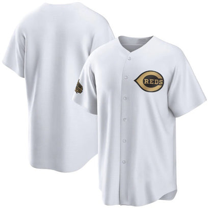 Cincinnati Reds Blank White MIKSHPS 2022 All-Star Cool Base Stitched Jersey