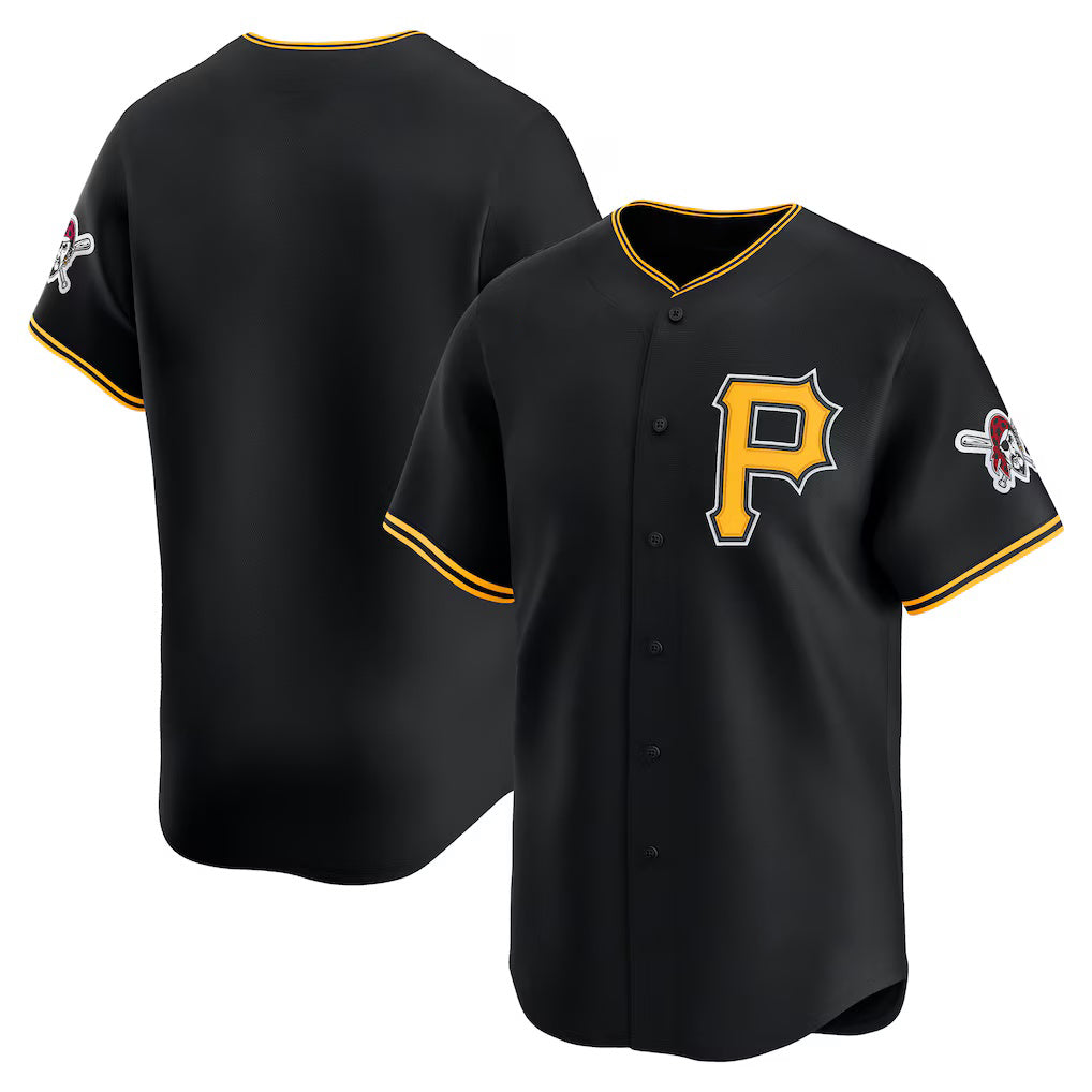 Pittsburgh Pirates Black MIKSHPS Alternate Limited Jersey