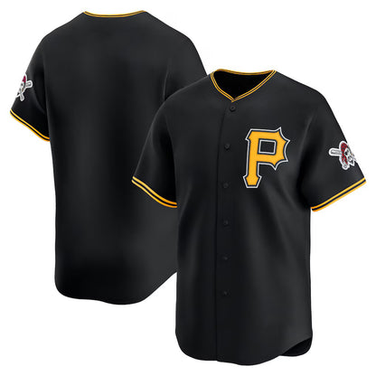 Pittsburgh Pirates Black MIKSHPS Alternate Limited Jersey