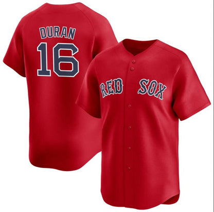 Boston Red Sox #16 Jarren Duran Red MIKSHPS 2024 Alternate Limited Stitched Jersey