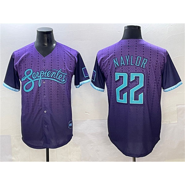 Arizona Diamondbacks #22 Josh Naylor Purple MIKSHPS 2025 City Connect Limited Stitched Jersey