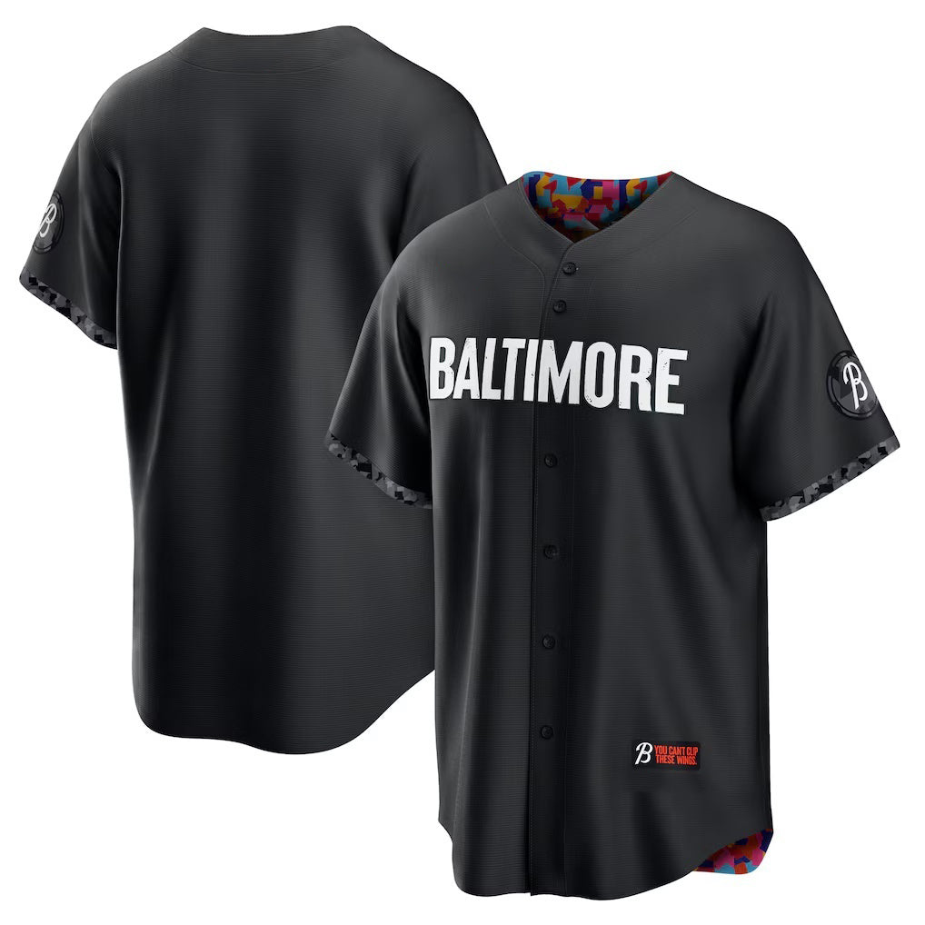Baltimore Orioles Black MIKSHPS City Connect Replica Jersey