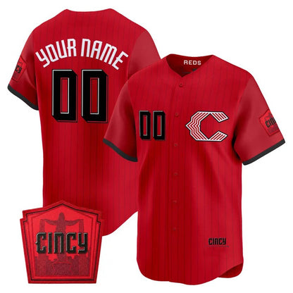 Custom Cincinnati Reds Red MIKSHPS 2026 City Connect Vapor Premier Limited Jersey - All Stitched