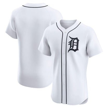 Detroit Tigers White MIKSHPS Home Elite Jersey