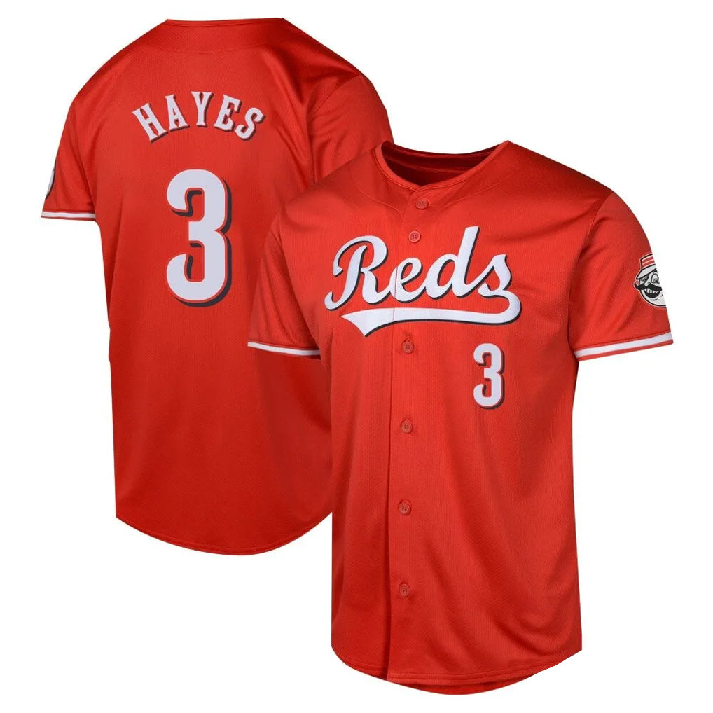 Cincinnati Reds #3 Ke'Bryan Hayes Player Red MIKSHPS 2026 City Connect Limited Home Stitched Jerseys