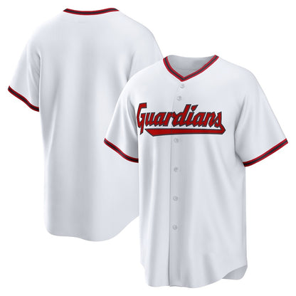 Cleveland Guardians White MIKSHPS Home Replica Jersey