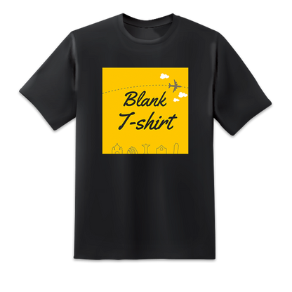Blank T-Shirt Black