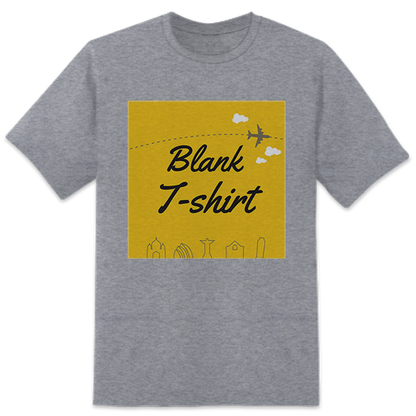 Blank T-Shirt Gray