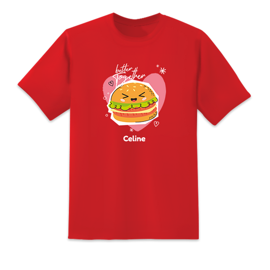 Burger Better Together Red