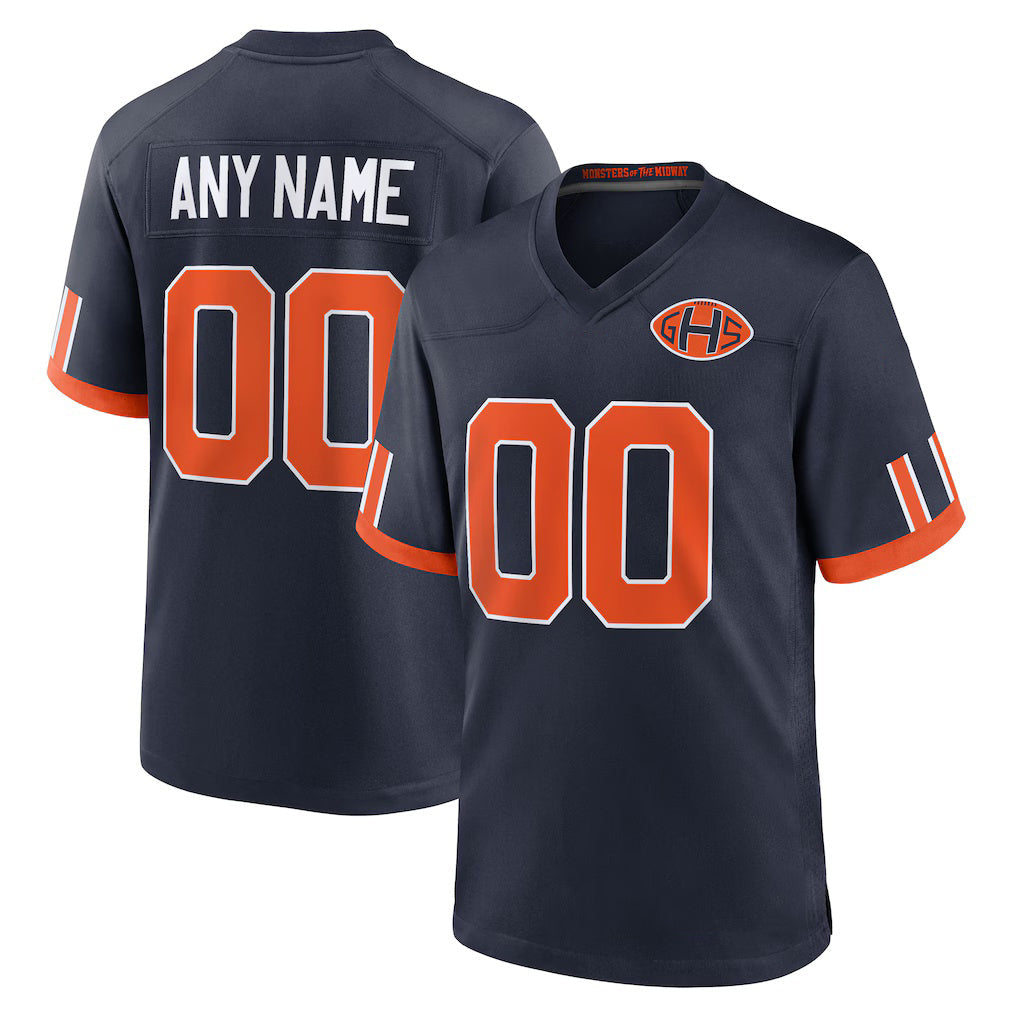 Custom C.Bears Navy 2026 Rivalries Collection Game Jersey MIKSHPS