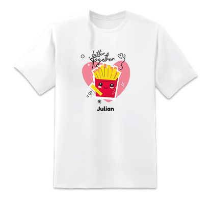 Fries Better Together White