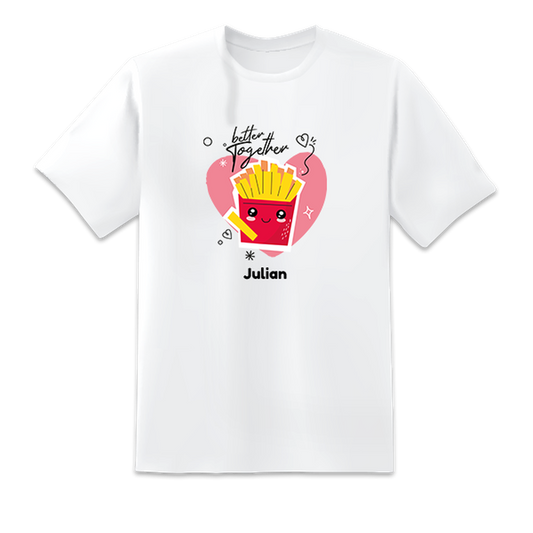 Fries Better Together White
