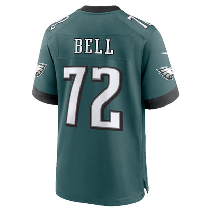 P.Eagles #72 Markel Bell Midnight Green Team Game Jersey MIKSHPS
