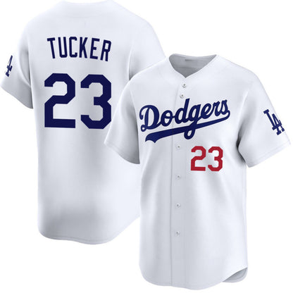 Los Angeles Dodgers #23 Kyle Tucker White MIKSHPS 2026 Home Limited Stitched Jersey